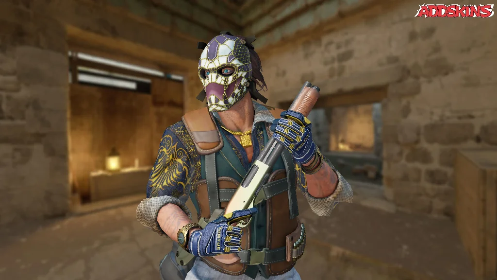 Sawed-Off | Amber Fade pose-2
