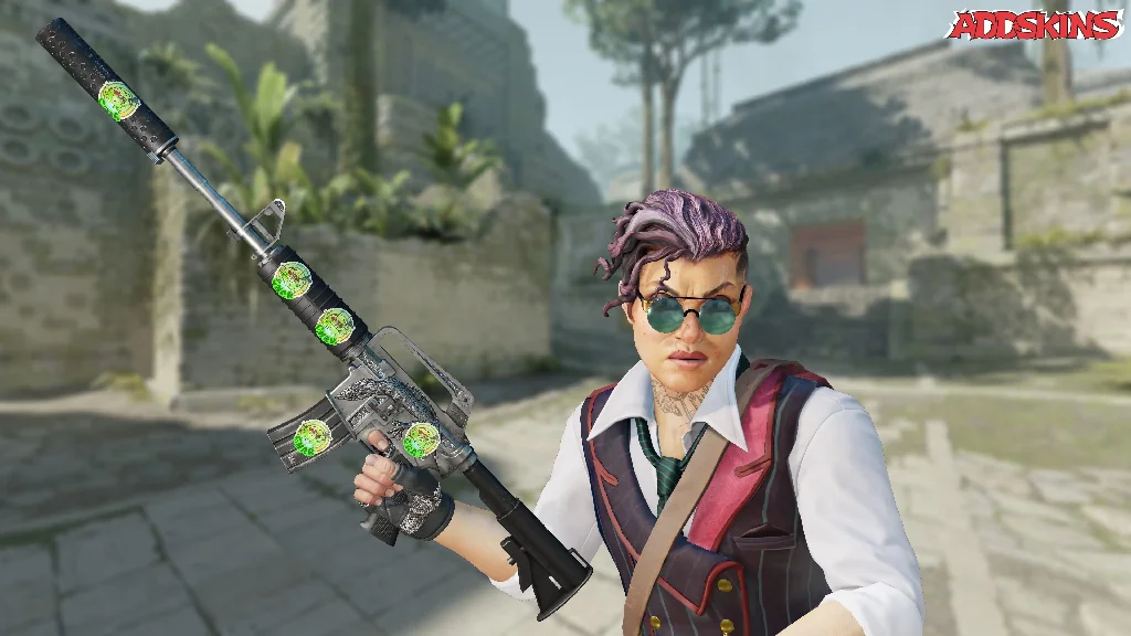 Sticker | Green Gnar pose-2