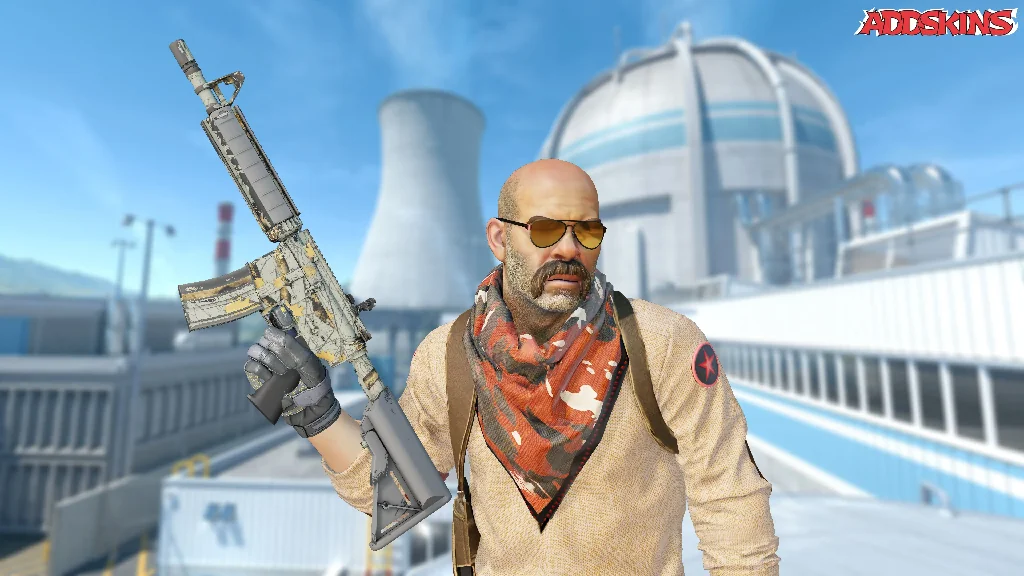 M4A4 | Modern Hunter pose-2