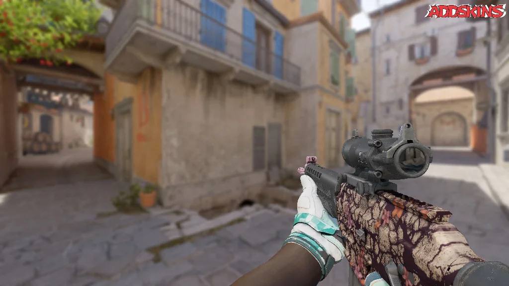 SG 553 | Desert Blossom holding