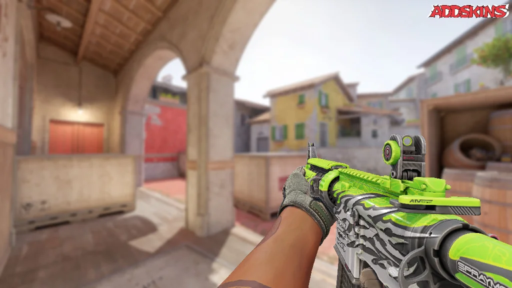 M4A4 | Full Throttle holding