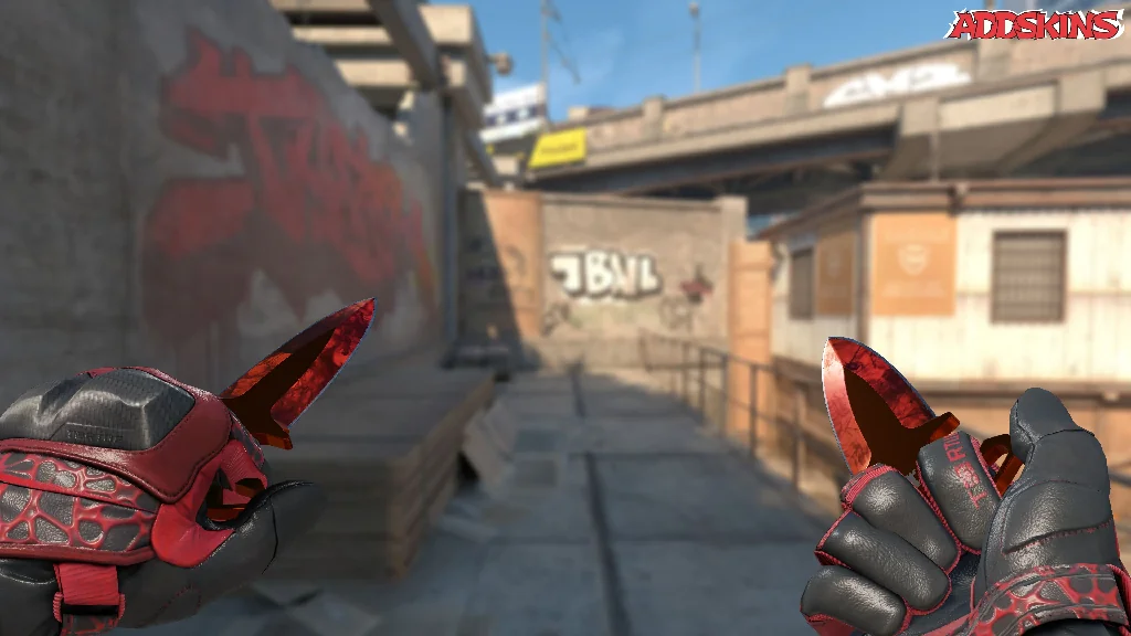 ★ Shadow Daggers | Doppler Ruby holding