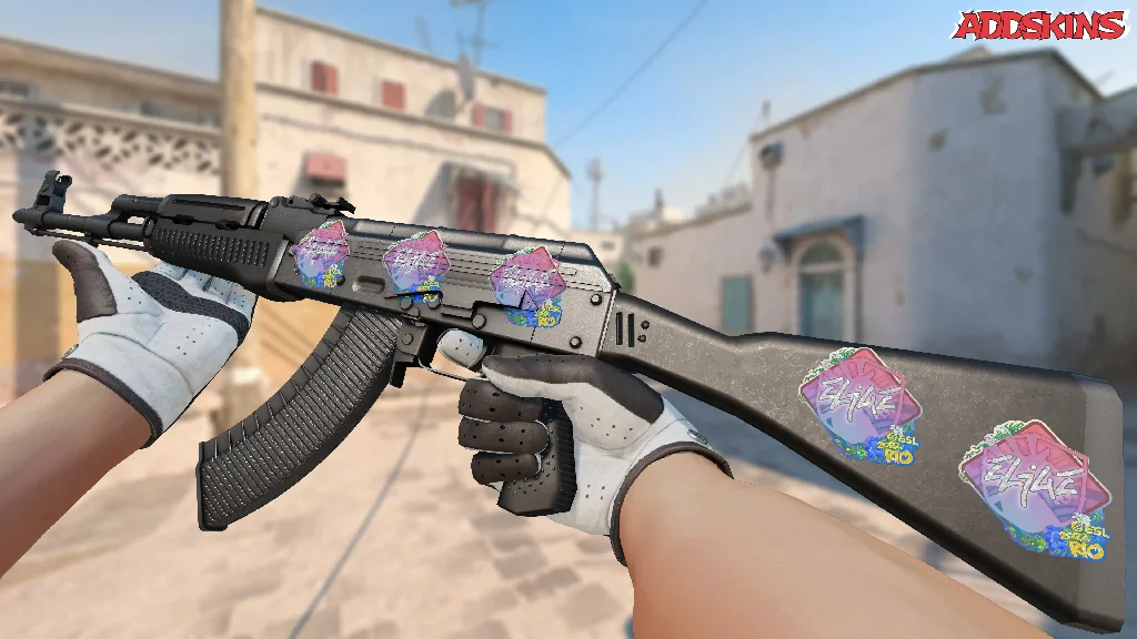 Sticker | EliGE (Glitter) | Rio 2022 inspecting