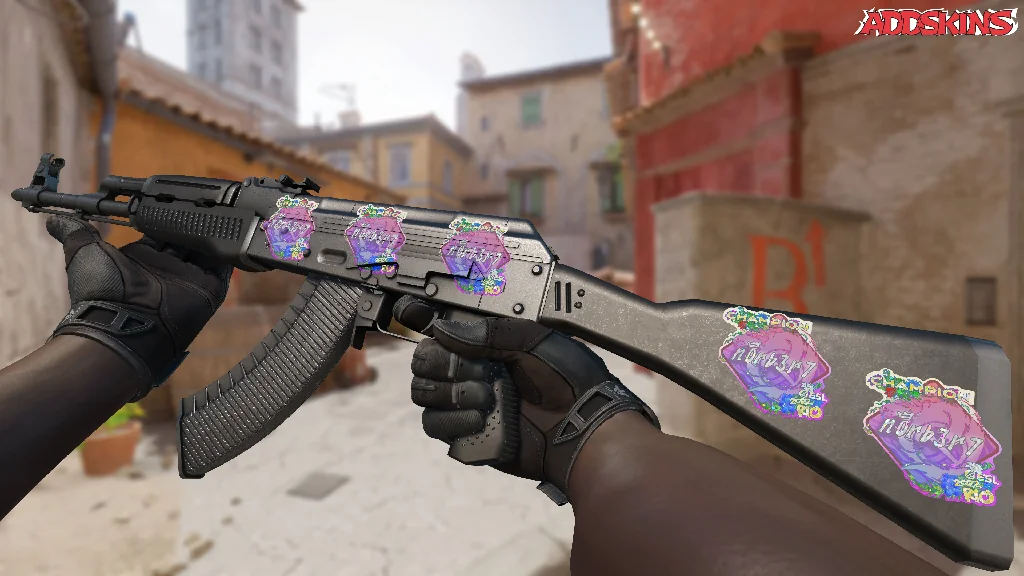 Sticker | n0rb3r7 (Glitter, Champion) | Rio 2022 inspecting