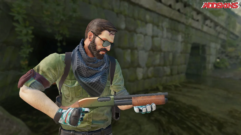Sawed-Off | Amber Fade pose-3