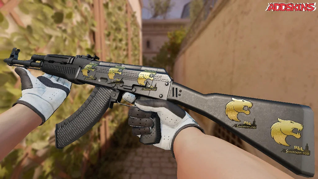 Sticker | FURIA (Gold) | Stockholm 2021 inspecting