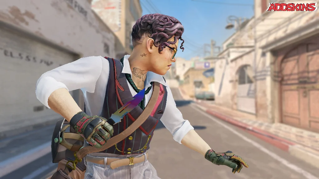 ★ Survival Knife | Fade pose-3