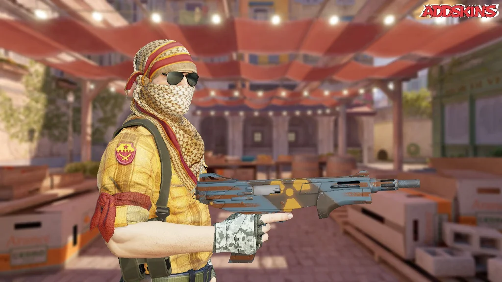 MAG-7 | Irradiated Alert pose-3