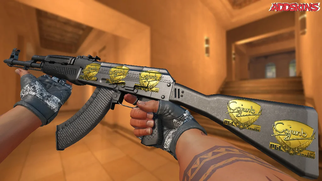 Sticker | cajunb (Gold) | Krakow 2017 inspecting