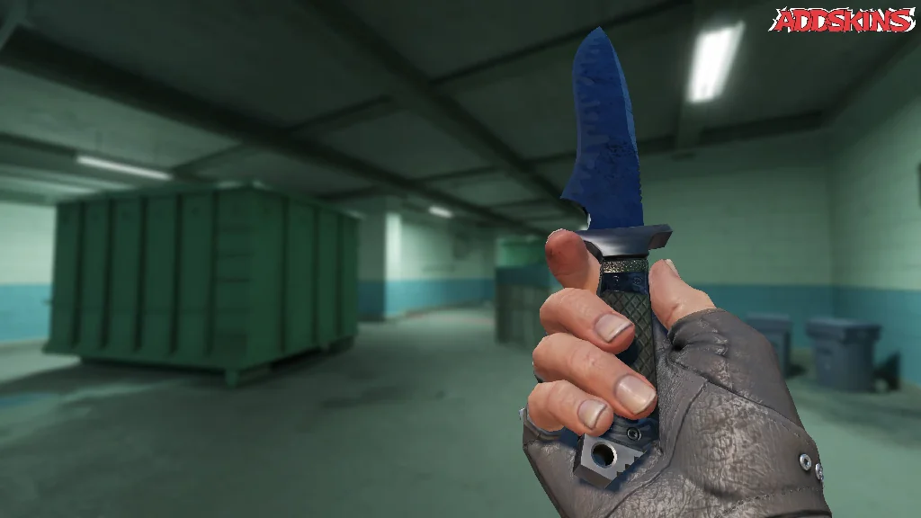 ★ Classic Knife | Blue Steel inspecting