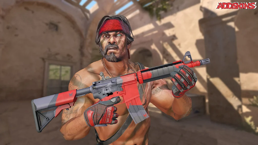 M4A4 | Evil Daimyo pose-1