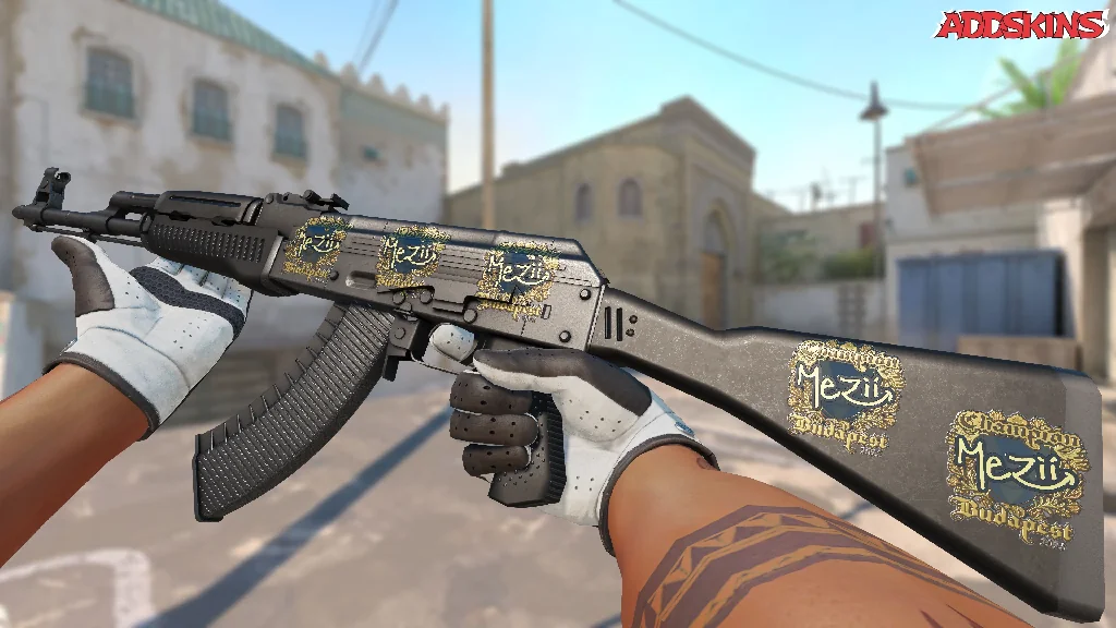 Sticker | mezii (Gold, Champion) | Budapest 2025 inspecting