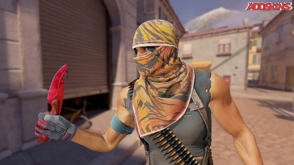 ★ Gut Knife | Doppler Ruby pose-2