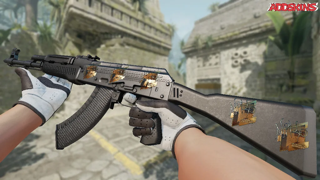 Sticker | NiKo (Gold) | Boston 2018 inspecting