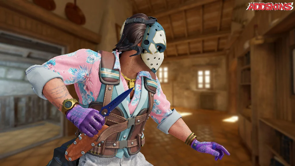 ★ Skeleton Knife | Doppler Black Pearl pose-3