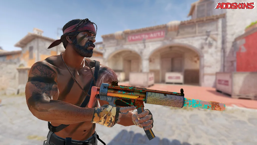 MP5-SD | Oxide Oasis pose-3