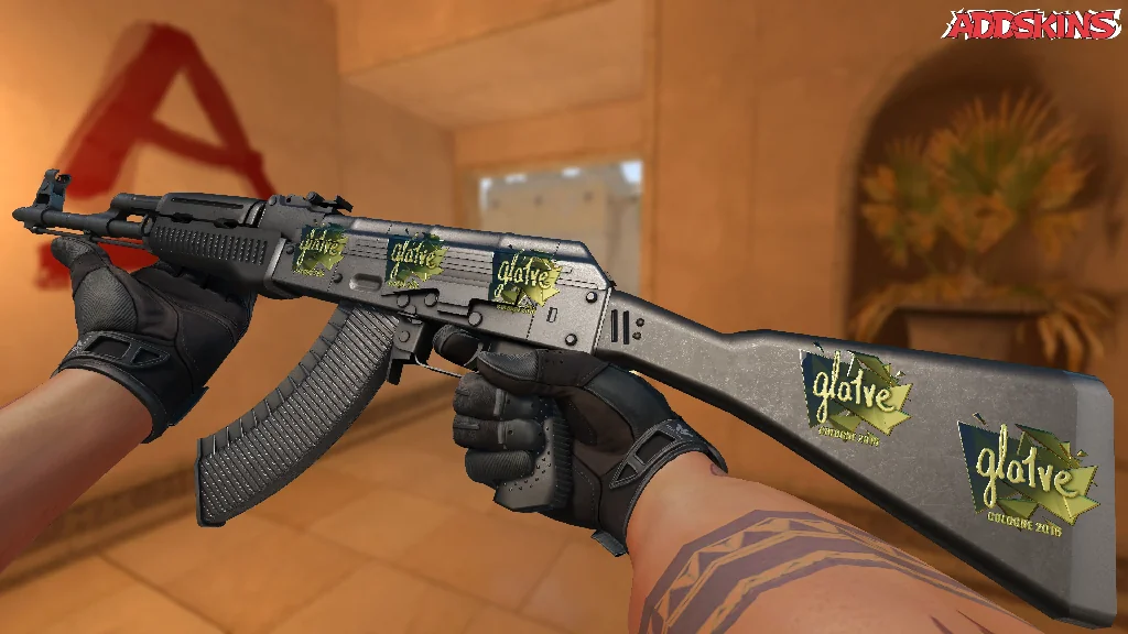 Sticker | gla1ve (Gold) | Cologne 2016 inspecting