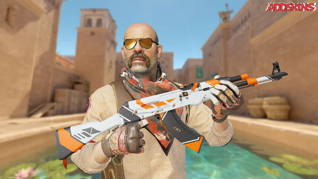 AK-47 | Asiimov pose-1