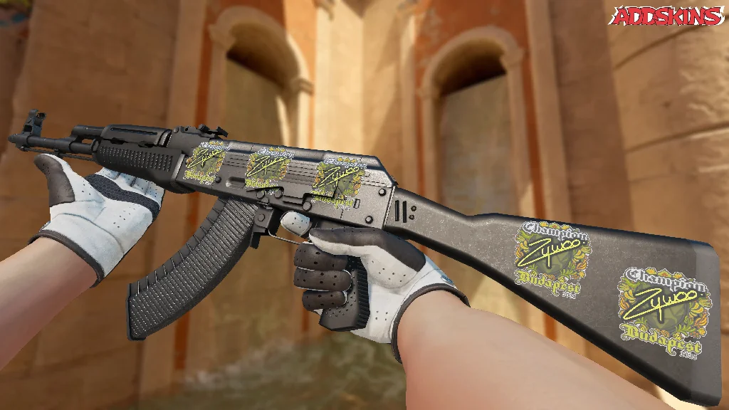 Sticker | ZywOo (Champion) | Budapest 2025 inspecting