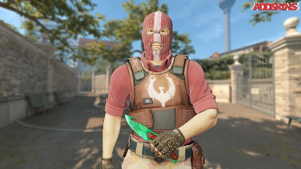 ★ Gut Knife | Gamma Doppler Emerald pose-1