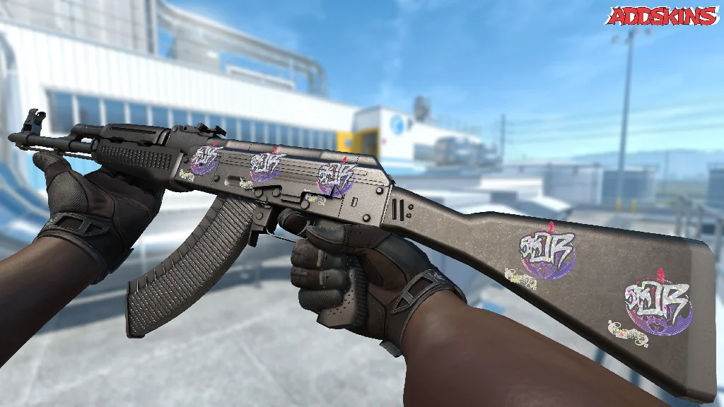 Sticker | sk0R (Glitter) | Paris 2023 inspecting