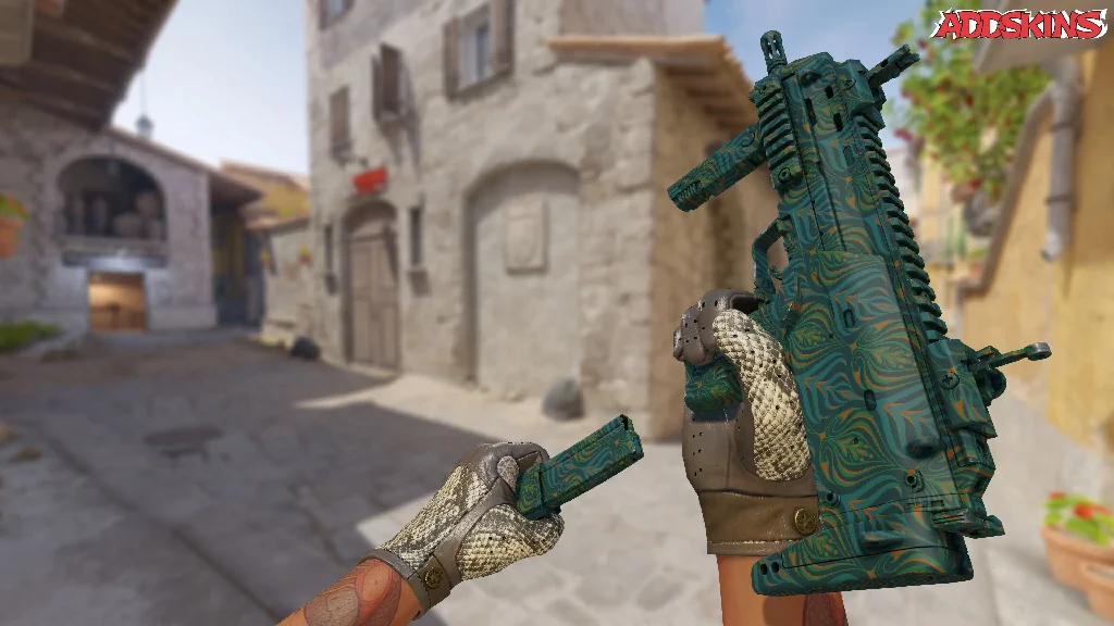 MP7 | Teal Blossom reloading