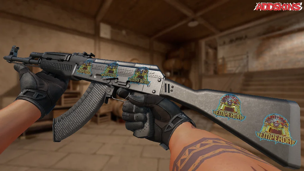 Sticker | Emperor (Foil) inspecting