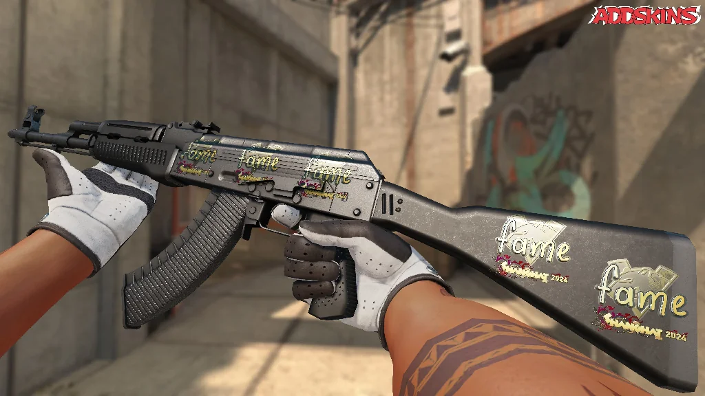 Sticker | fame (Gold) | Shanghai 2024 inspecting