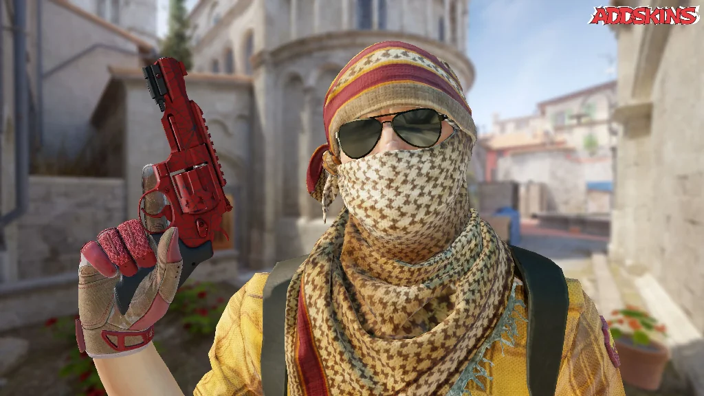 R8 Revolver | Crimson Web pose-2