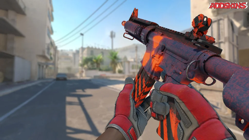 M4A4 | Radiation Hazard reloading