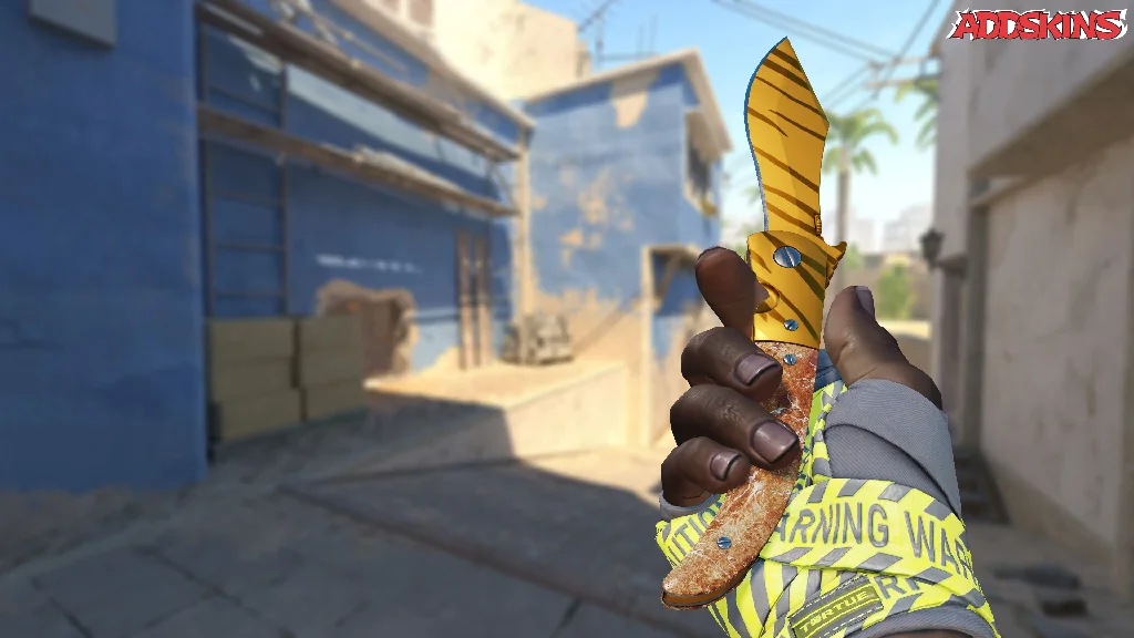 ★ Navaja Knife | Tiger Tooth inspecting