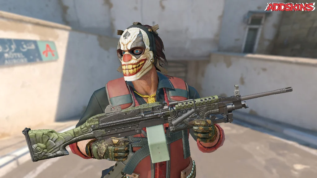 M249 | Aztec pose-1