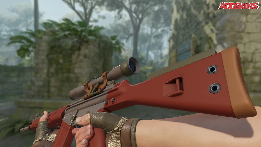 G3SG1 | Red Jasper inspecting