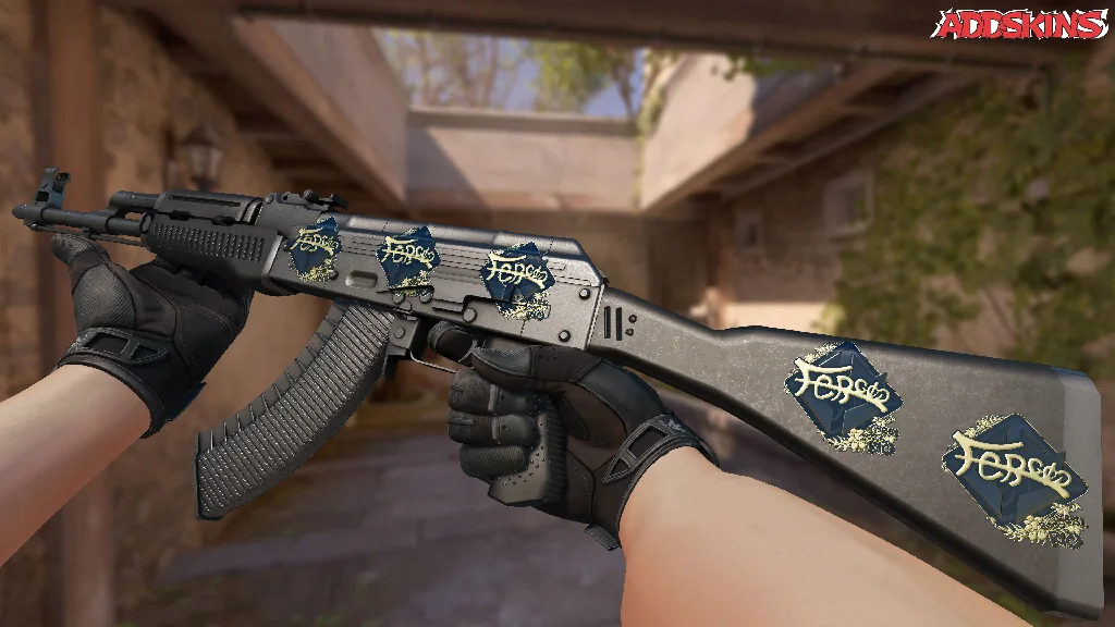 Sticker | fer (Gold) | Rio 2022 inspecting