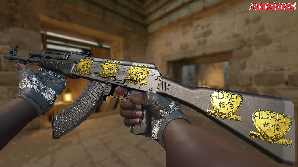 Sticker | AdreN (Gold) | Krakow 2017 inspecting