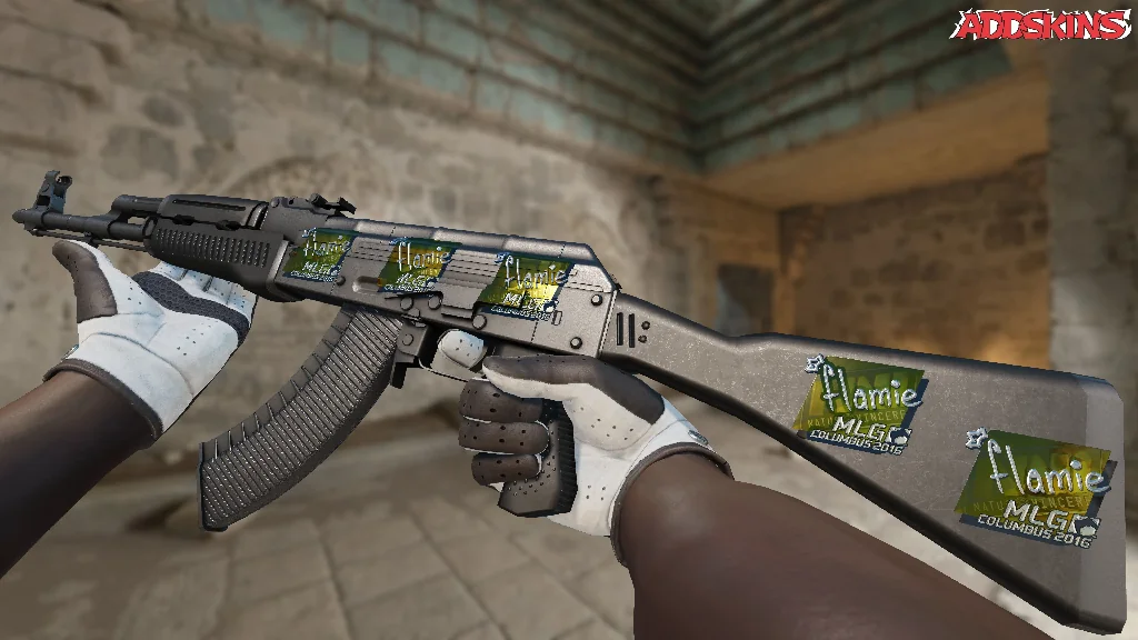 Sticker | flamie (Foil) | MLG Columbus 2016 inspecting