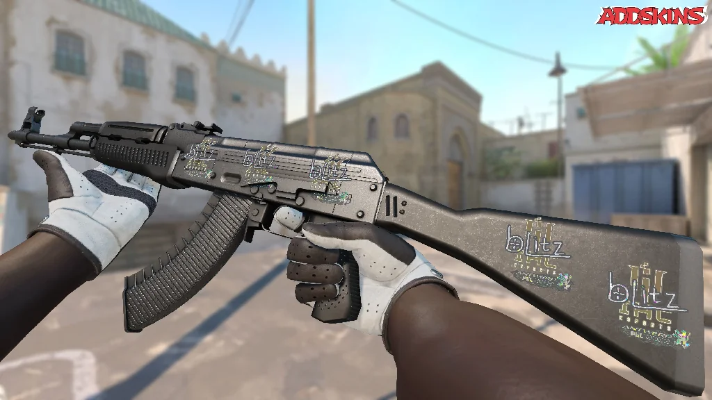 Sticker | bLitz (Glitter) | Antwerp 2022 inspecting