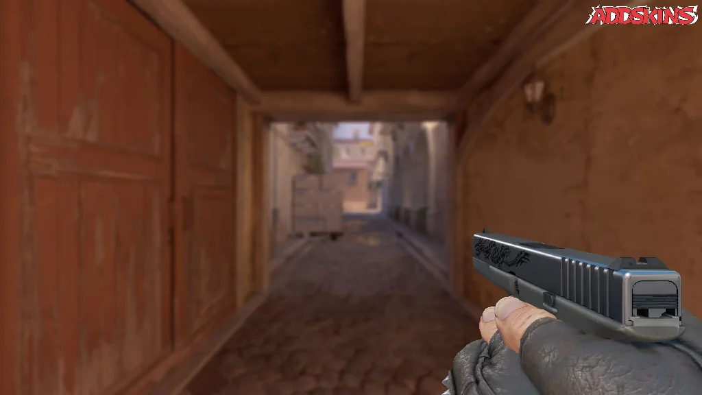 Glock-18 | Dragon Tattoo holding
