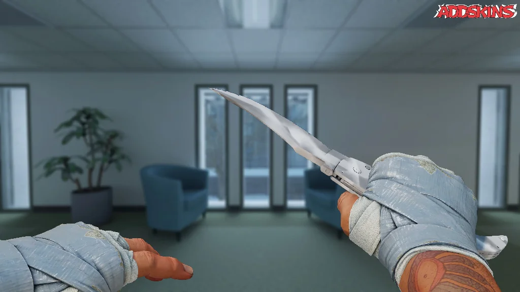 ★ Falchion Knife | Urban Masked holding