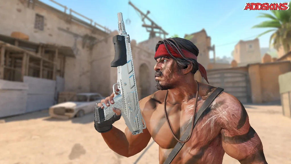 MAG-7 | Silver pose-2