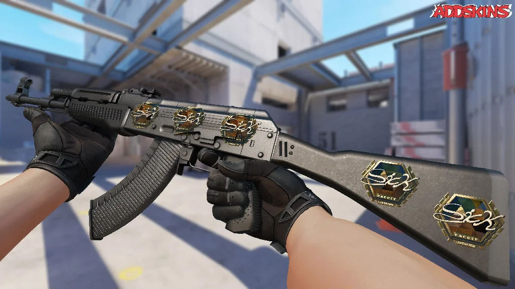 Sticker | SicK (Gold) | London 2018 inspecting