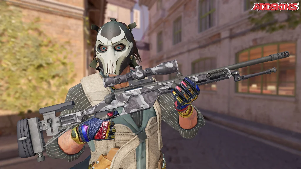 SSG 08 | Grey Smoke pose-1