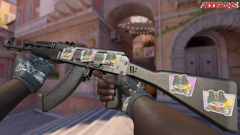 Sticker | Try Hard (Holo) inspecting