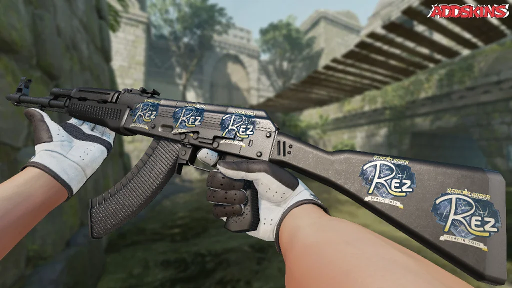 Sticker | REZ (Gold) | Berlin 2019 inspecting