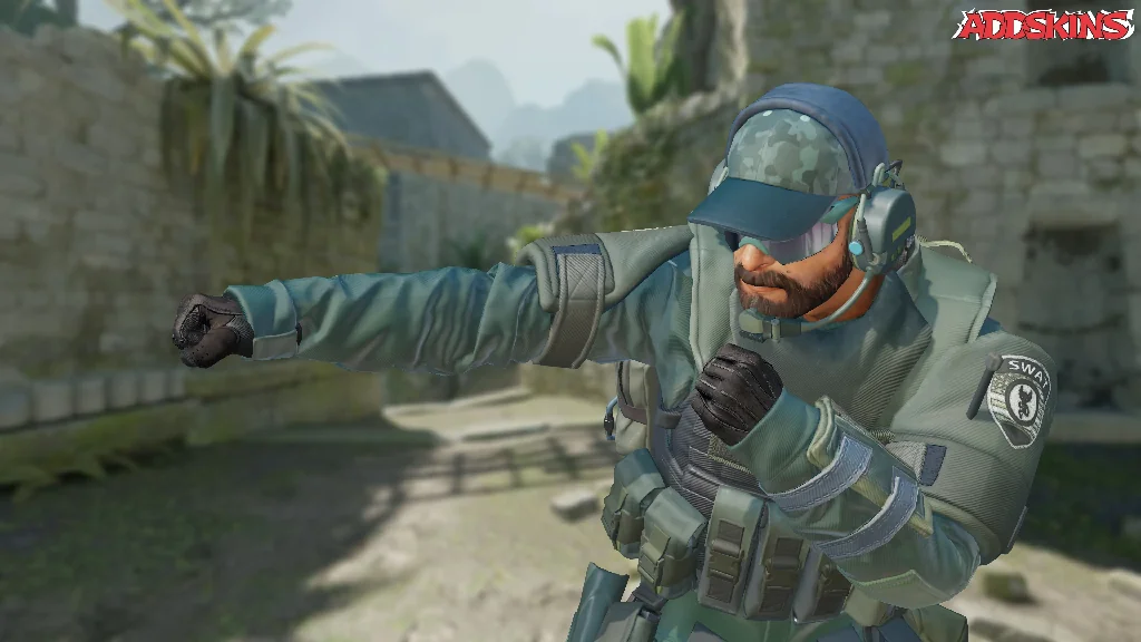 Sergeant Bombson | SWAT pose-3