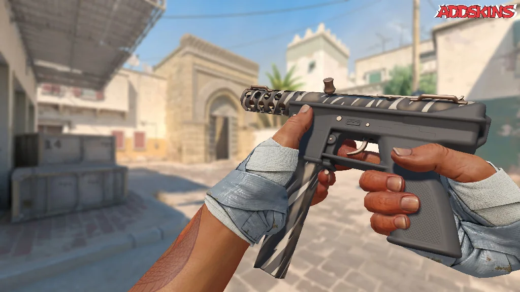 Tec-9 | Tiger Stencil inspecting