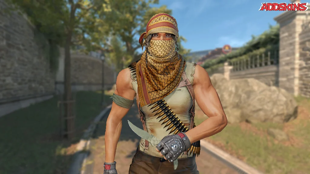 ★ Falchion Knife | Safari Mesh pose-1