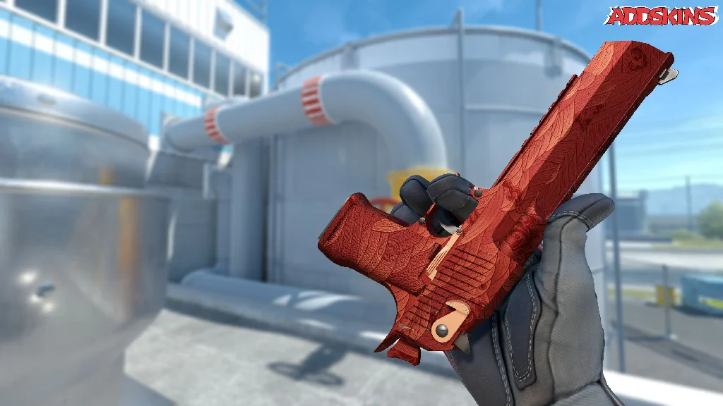 Desert Eagle | Sunset Storm 壱 inspecting