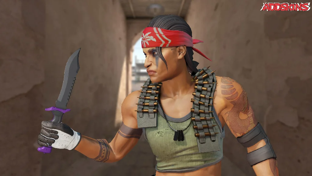 ★ Bowie Knife | Ultraviolet pose-2