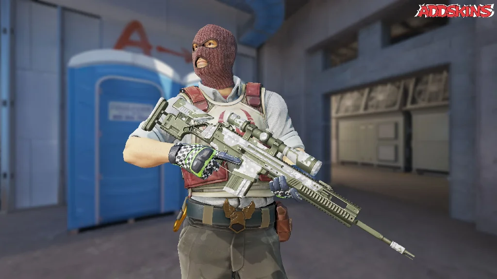 SCAR-20 | Arctic Camo Panels pose-3